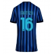 Inter Milan Davide Frattesi #16 Replike Domaci Dres za Ženska 2025-26 Kratak Rukav